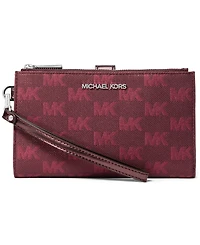 Michael Kors Women's Jet Set Double Zip Wristlet
