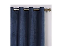 Superior Noor Chenille Semi-Blackout Machine Washable Curtains, Set of 2 Panels