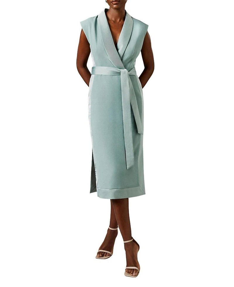 Coast Women's Tux Satin Midi Dress