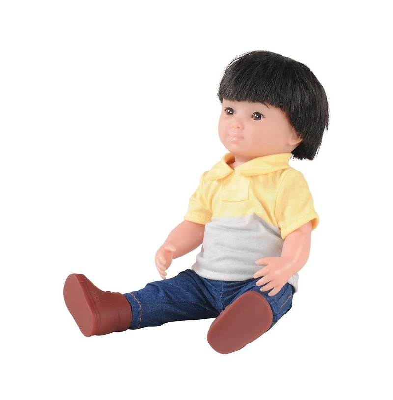 Kaplan Early Learning Company 13" Multiethnic Dolls - Asian Boy