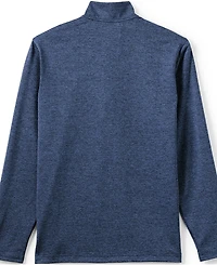 Lands' End Unisex Rapid Dry Space Dye Quarter Zip Pullover Shirt