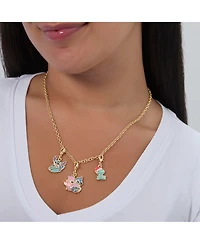 Disney Stitch Jewelry Advent Gift Set: Earrings, Necklace, Bracelet & Charms Mix & Match Christmas Calendar Box Collection