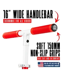 Folding Kick Scooter with Lights - Madd Gear Rush 125