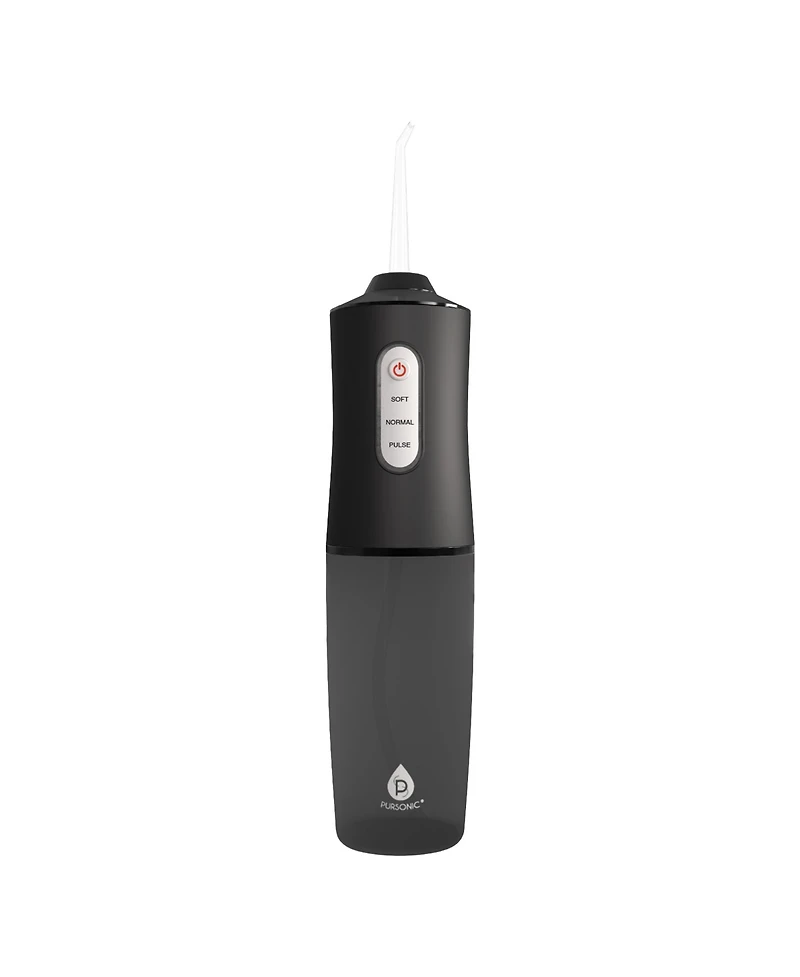 Pursonic Usb Rechargeable Water Flosser Helps Remove Plaque & Dilute Harmful Toxins