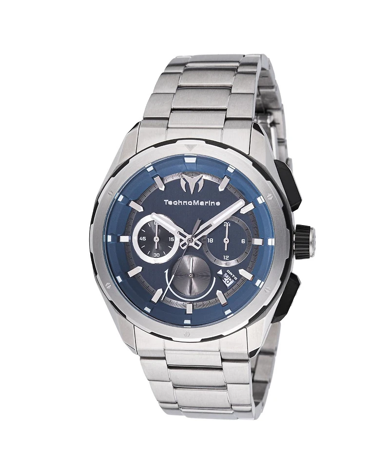 Technomarine Men's Tm-318090 Ocean Quartz Navy Blue Dial Watch