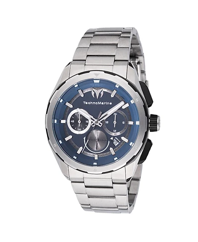 Technomarine Men's Tm-318090 Ocean Quartz Navy Blue Dial Watch