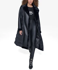 Karl Lagerfeld Paris Women's Belted Puffer Coat