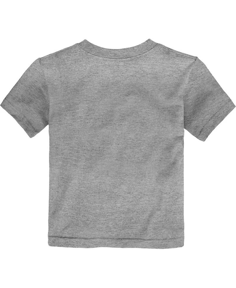 Mitchell Ness Toddler Heather Gray Tampa Bay Buccaneers Captain Fear Mascot T-Shirt
