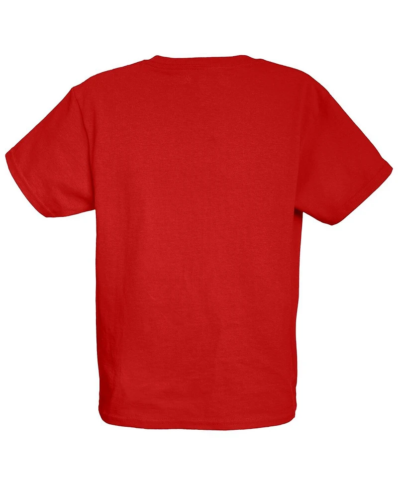 Blue 84 Big Boys and Girls Red Arizona Wildcats 2025 Big 12 Baseball Conference Tournament Champions Locker Room T-Shirt
