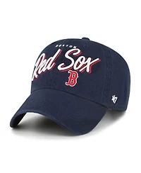 '47 Brand Women's Navy Boston Red Sox Ariana Clean Up Adjustable Hat