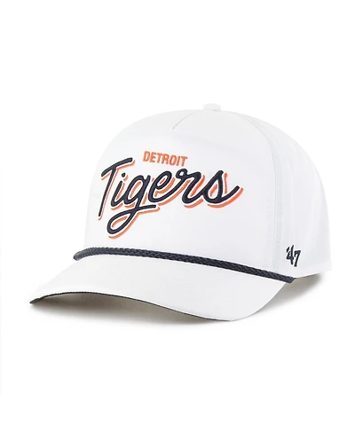 '47 Brand Men's White Detroit Tigers Brrr Fairway Hitch Adjustable Hat