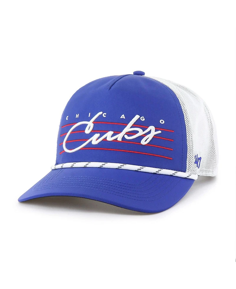 '47 Brand Men's Royal Chicago Cubs Brrr Downburst Mesh Hitch Adjustable Hat