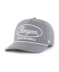 '47 Brand Men's Gray Texas Rangers Foundational Hitch Adjustable Hat