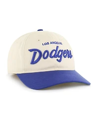 '47 Brand Men's Natural Los Angeles Dodgers Crosstown Franchise Fitted Hat