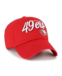 '47 Brand Women's Scarlet San Francisco 49ers Ariana Clean Up Adjustable Hat