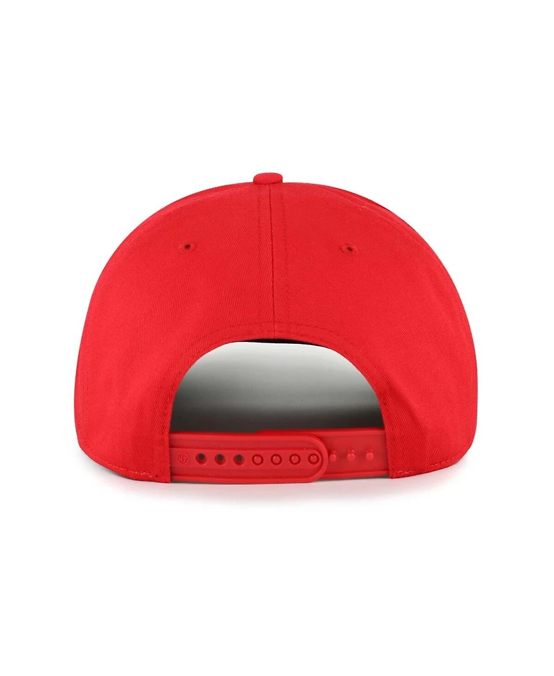 '47 Brand Big Boys and Girls Scarlet Nebraska Huskers Byline Hitch Adjustable Hat