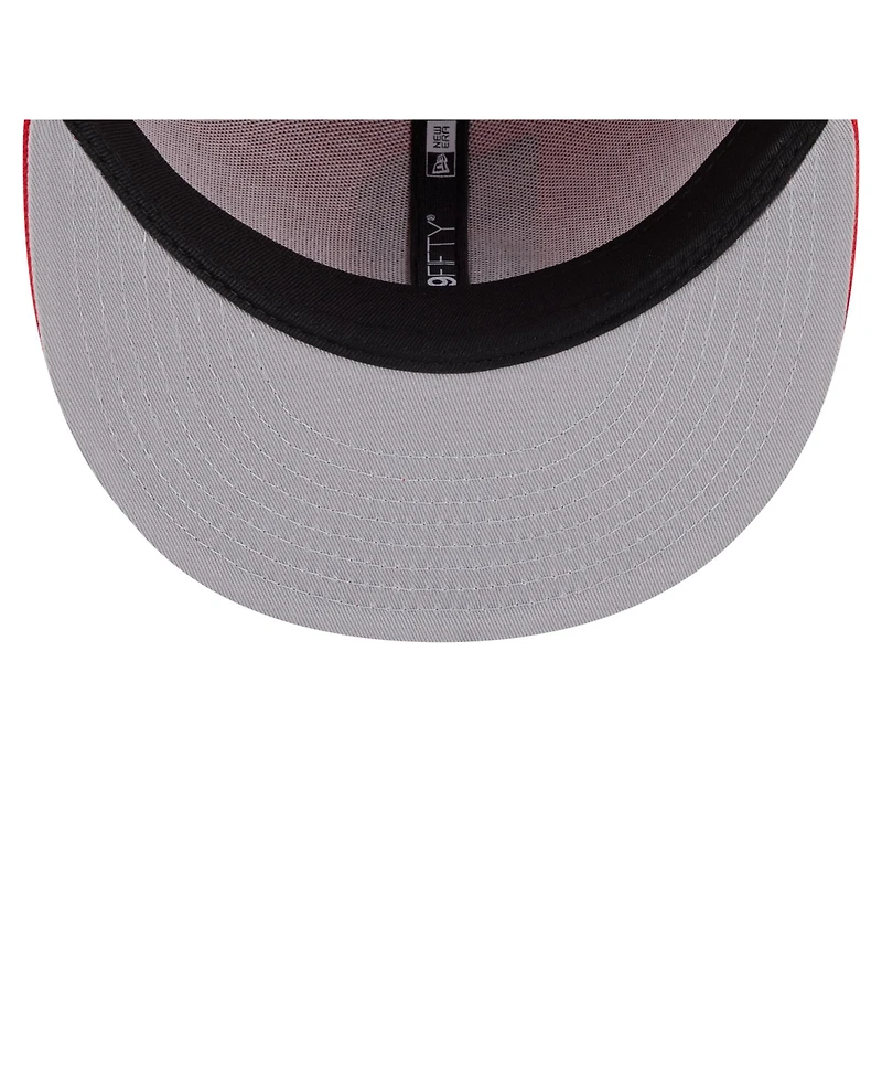 New Era Men's Red Toronto Raptors Deceptor 59FIFTY Fitted Hat