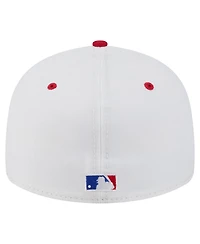 New Era Men's Ozzie Smith White St. Louis Cardinals 59FIFTY Fitted Hat
