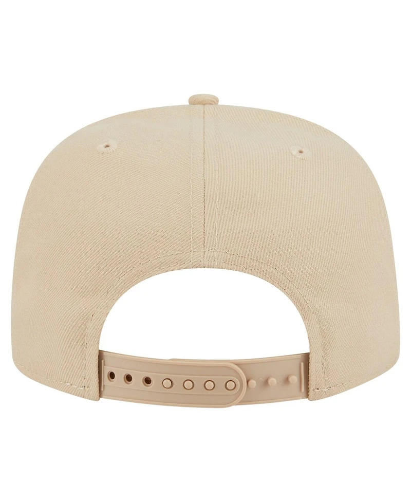 New Era Men's Light Beige Buffalo Bills Color Pack A-Frame 9FIFTY Snapback Hat