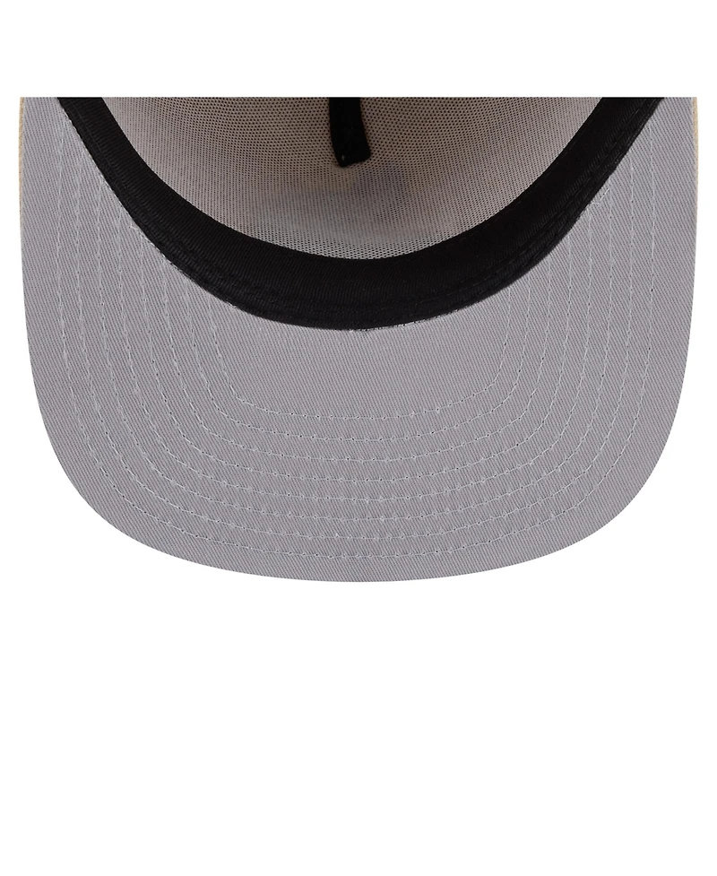 New Era Men's Light Beige Minnesota Vikings Color Pack A-Frame 9FIFTY Snapback Hat