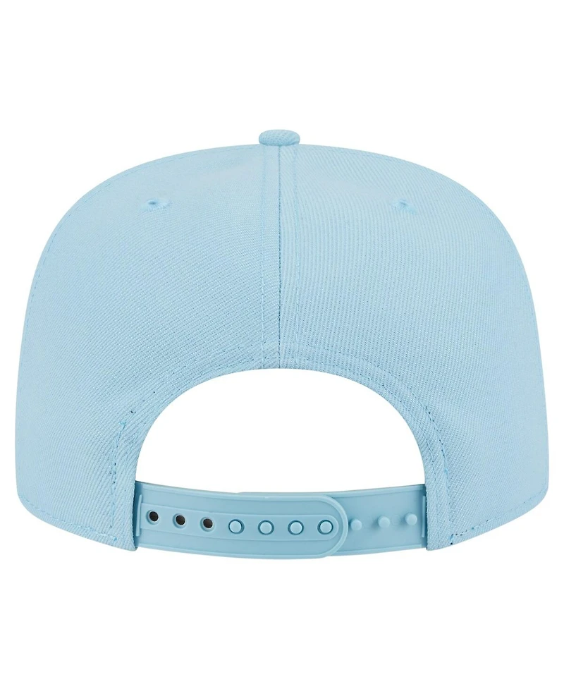 New Era Men's Light Blue Los Angeles Chargers Color Pack A-Frame 9FIFTY Snapback Hat