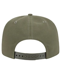 New Era Men's Olive Minnesota Vikings Color Pack A-Frame 9FIFTY Snapback Hat