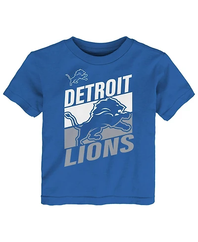 Outerstuff Toddler Blue Detroit Lions Teamwork T-Shirt