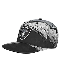 Outerstuff Big Boys and Girls Black Las Vegas Raiders Make Noise Adjustable Hat