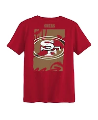 Outerstuff Preschool Scarlet San Francisco 49ers Posterize T-Shirt