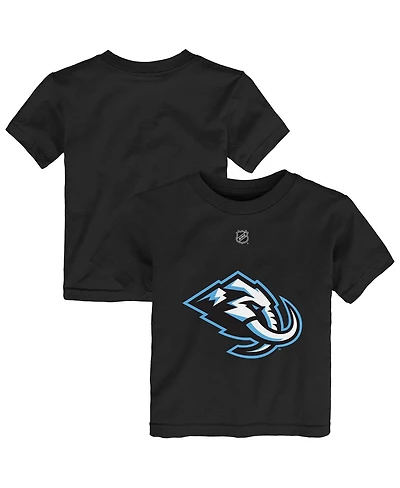 Outerstuff Toddler Black Utah Mammoth Primary Logo T-Shirt