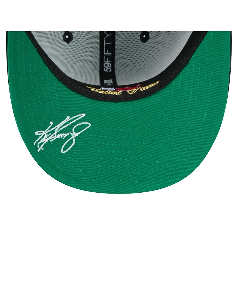 New Era Men's Ken Griffey Jr. Aqua Seattle Mariners 59FIFTY Fitted Hat