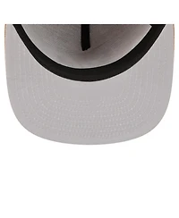 New Era Men's Brown Houston Texans Color Pack A-Frame 59FIFTY Fitted Hat
