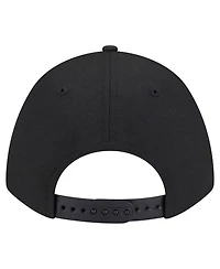 New Era Men's Black Kansas City Chiefs Team Collection 9FORTY M-crown A-Frame Adjustable Hat