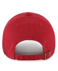 '47 Brand Men's Cardinal Arkansas Razorbacks Vault Clean Up Adjustable Hat