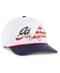 '47 Brand Men's White St. Louis Cardinals Patriotic Overhand Hitch Adjustable Hat