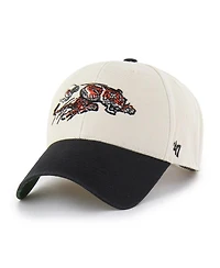 '47 Brand Men's Cream/Black Cincinnati Bengals Fairfield Mvp Throwback Adjustable Hat