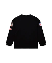 Mitchell & Ness Men's Black Cleveland Browns Training Camp Vintage Logos Long Sleeve T-Shirt