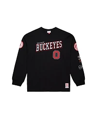 Mitchell & Ness Men's Black Ohio State Buckeyes Training Camp Long Sleeve T-Shirt