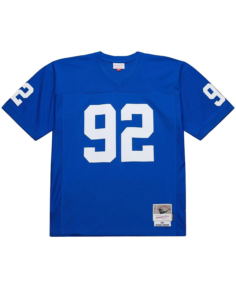 Mitchell Ness Men's Michael Strahan Royal New York Giants 1994 Legacy Replica Jersey