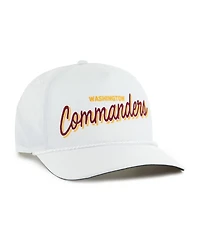 47 Brand Men's White Washington Commanders Brrr Fairway Hitch Adjustable Hat