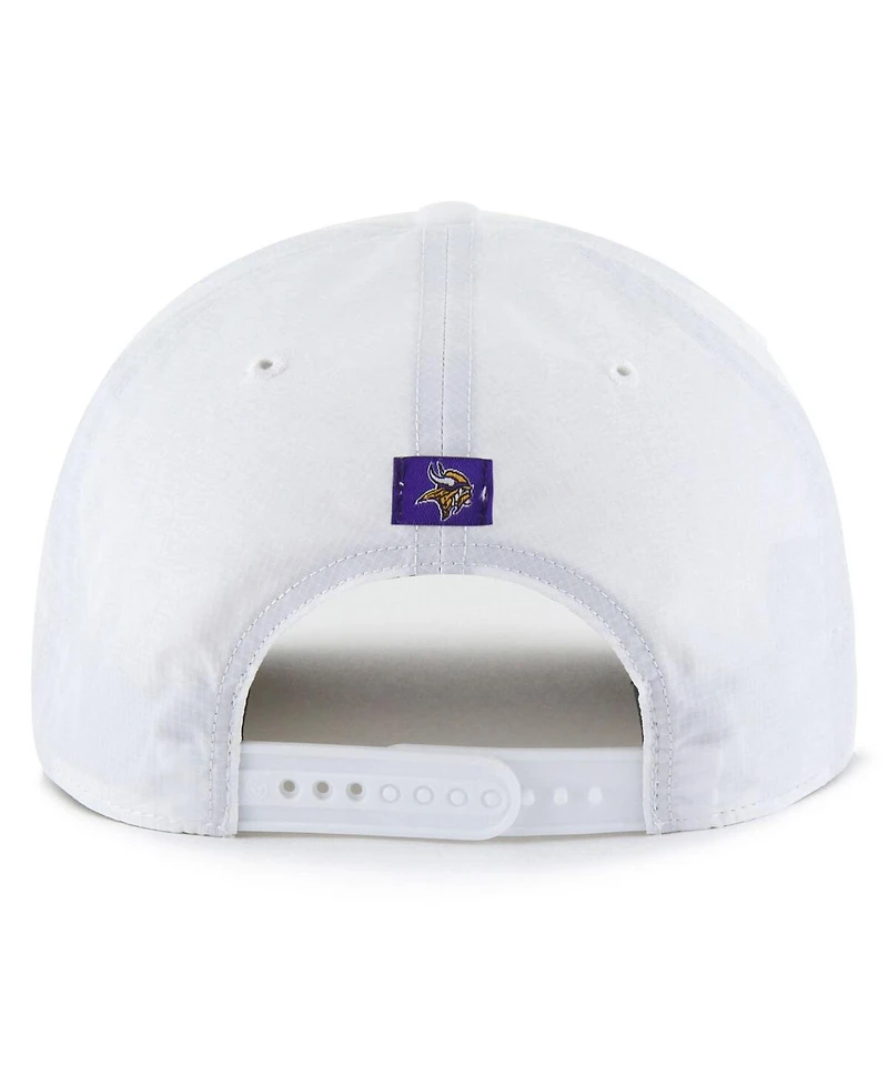 47 Brand Men's White Minnesota Vikings Brrr Fairway Hitch Adjustable Hat