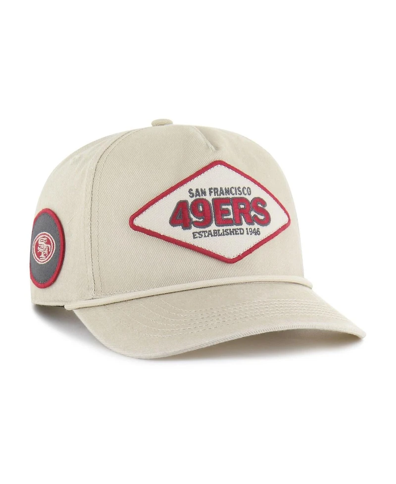 '47 Brand Men's Khaki San Francisco 49ers Cairn Hitch Adjustable Hat