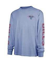 47 Brand Men's Light Blue Buffalo Bills Cairn Ravine Foundation Throwback Long Sleeve T-Shirt