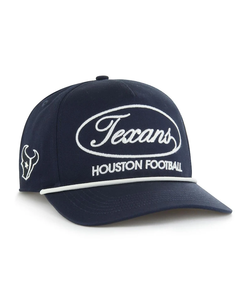 '47 Brand Men's Navy Houston Texans Foundational Hitch Adjustable Hat