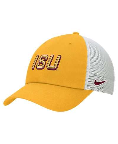 Nike Men's Gold Iowa State Cyclones On-Field Club Adjustable Trucker Hat