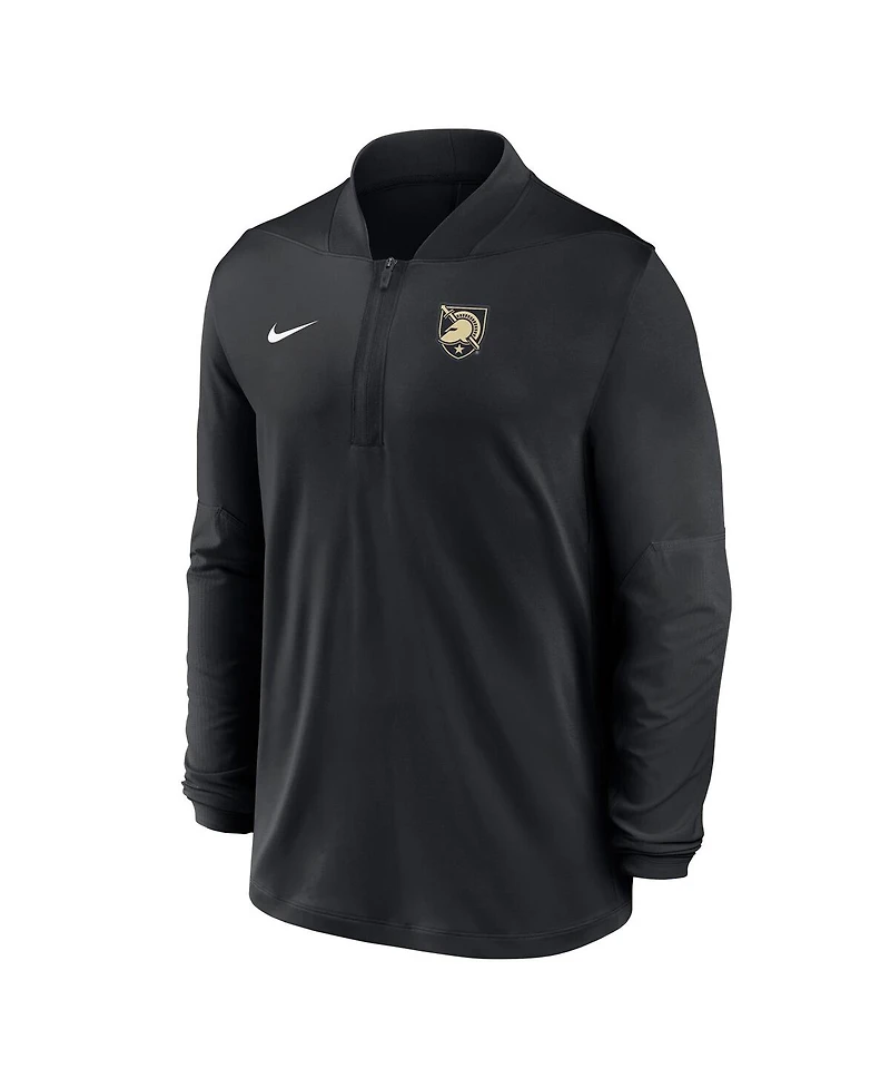 Nike Men's Black Army Knights Dri-fit Half-Zip Pullover Sweatshirt