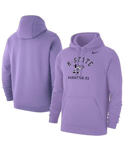 Nike Men's Lavender Kansas State Wildcats K-State Club Hoodie