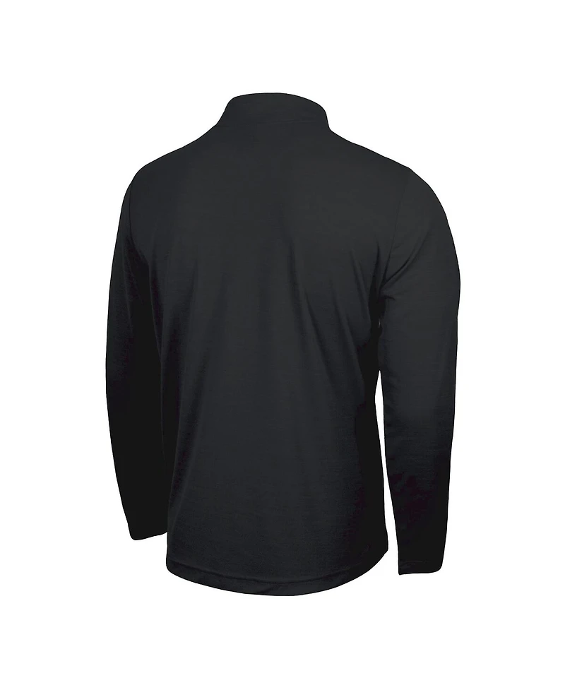Nike Men's Black Tcu Horned Frogs Intensity Performance Quarter-Zip Pullover Sweatshirt