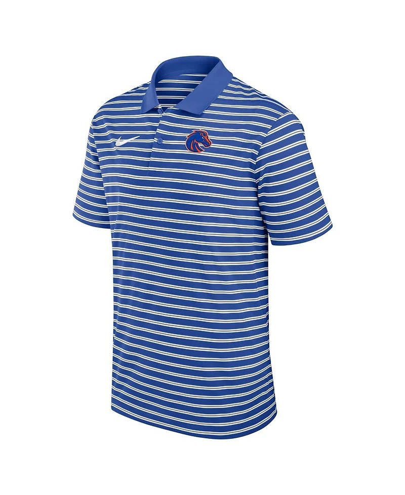 Nike Men's Royal Boise State Broncos Victory Stripe Performance Polo Shirt