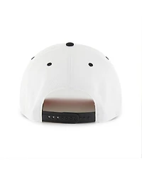 '47 Brand Men's White/Black Cincinnati Bengals Roscoe Two-Toned Hitch Adjustable Hat